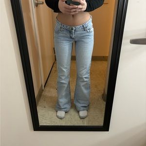low rise flare vintage Mudd jeans